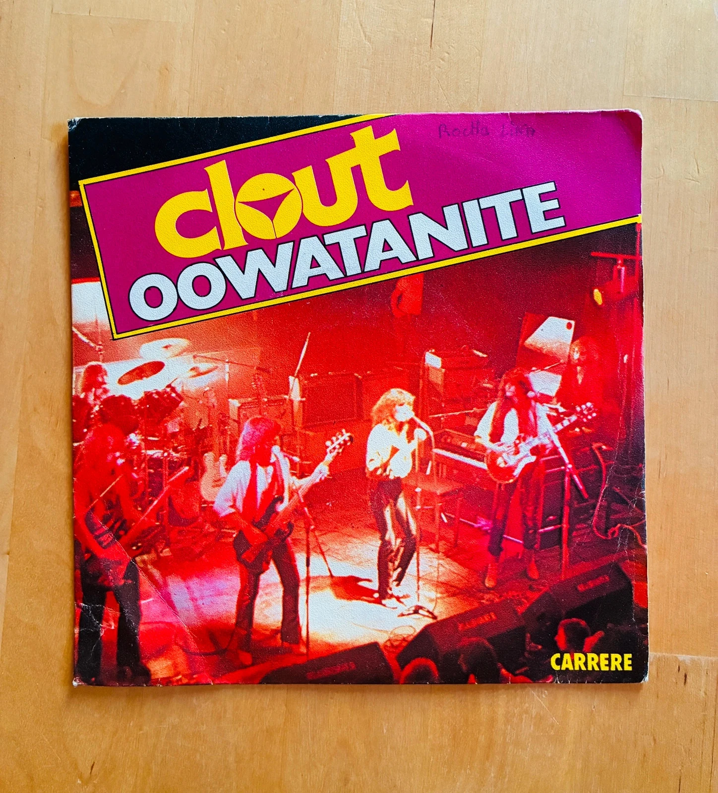Disque vinyle 45T Clout Oowatanite.